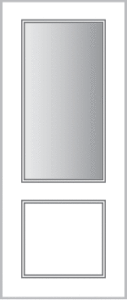 Tür Rahmen - Glas-Typ G14